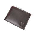 Classic Bifold Wallet – Dark Brown