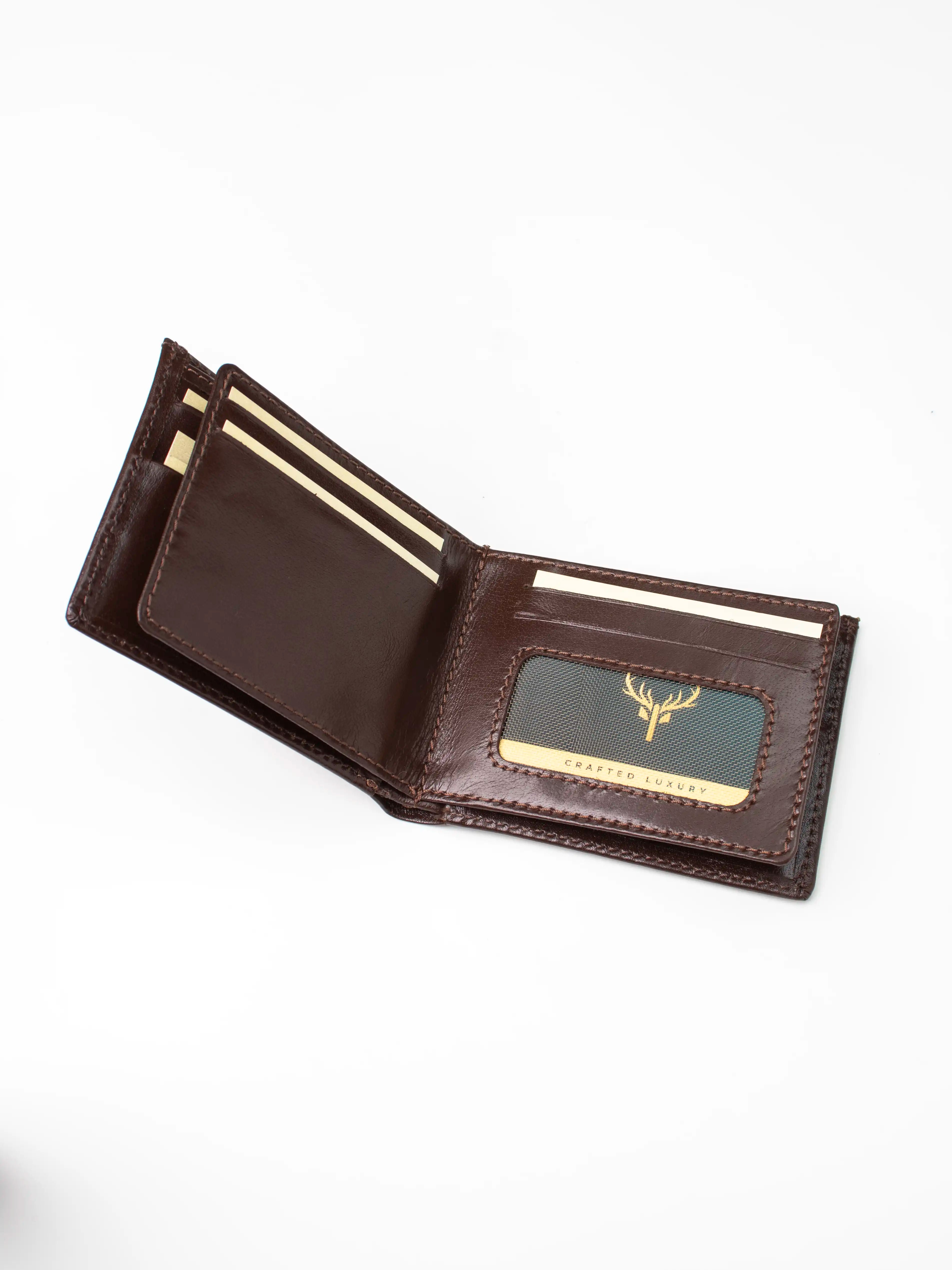 Classic Bifold Wallet – Brown