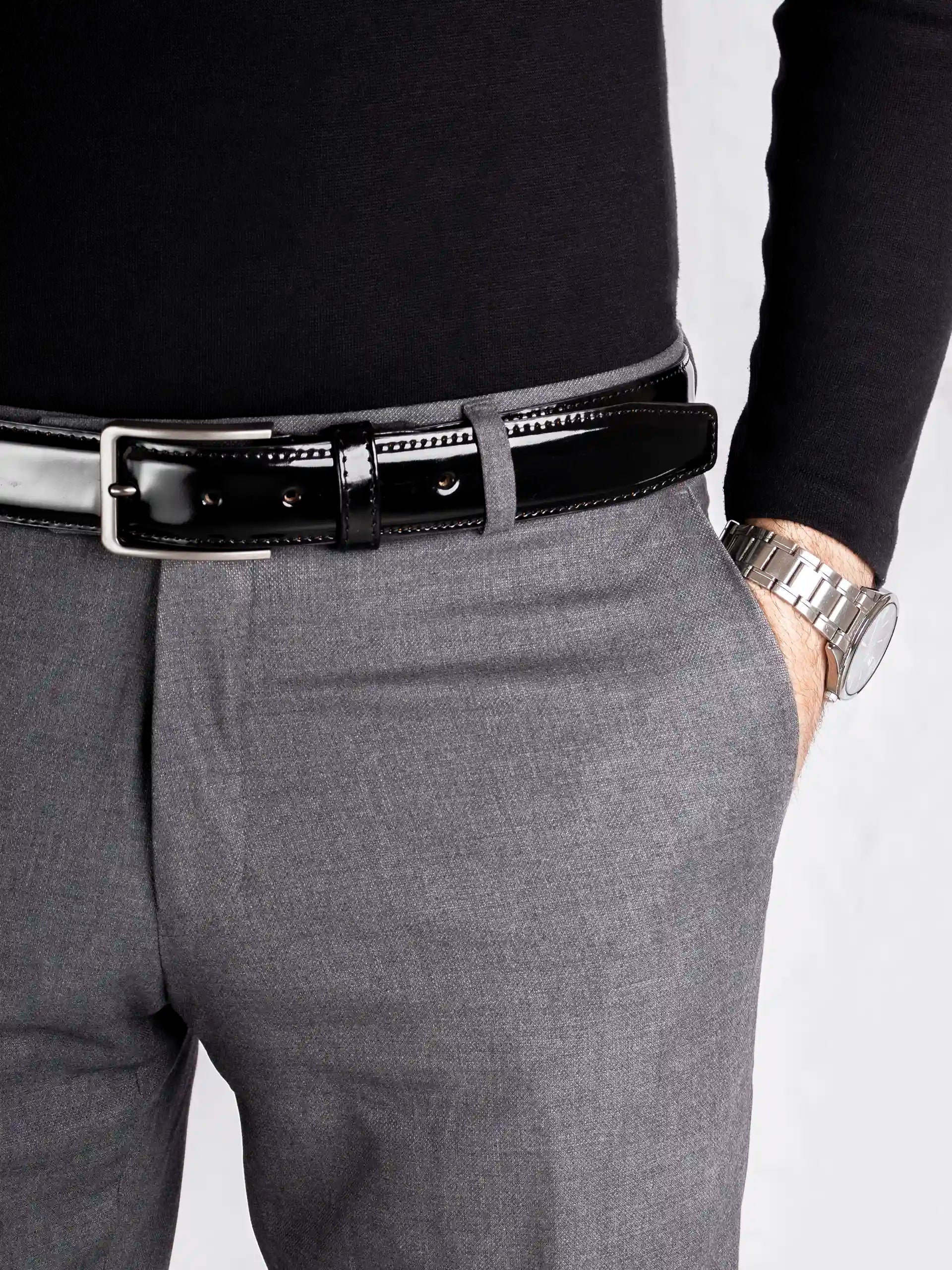 Boveado Classic Belt – Verne Black