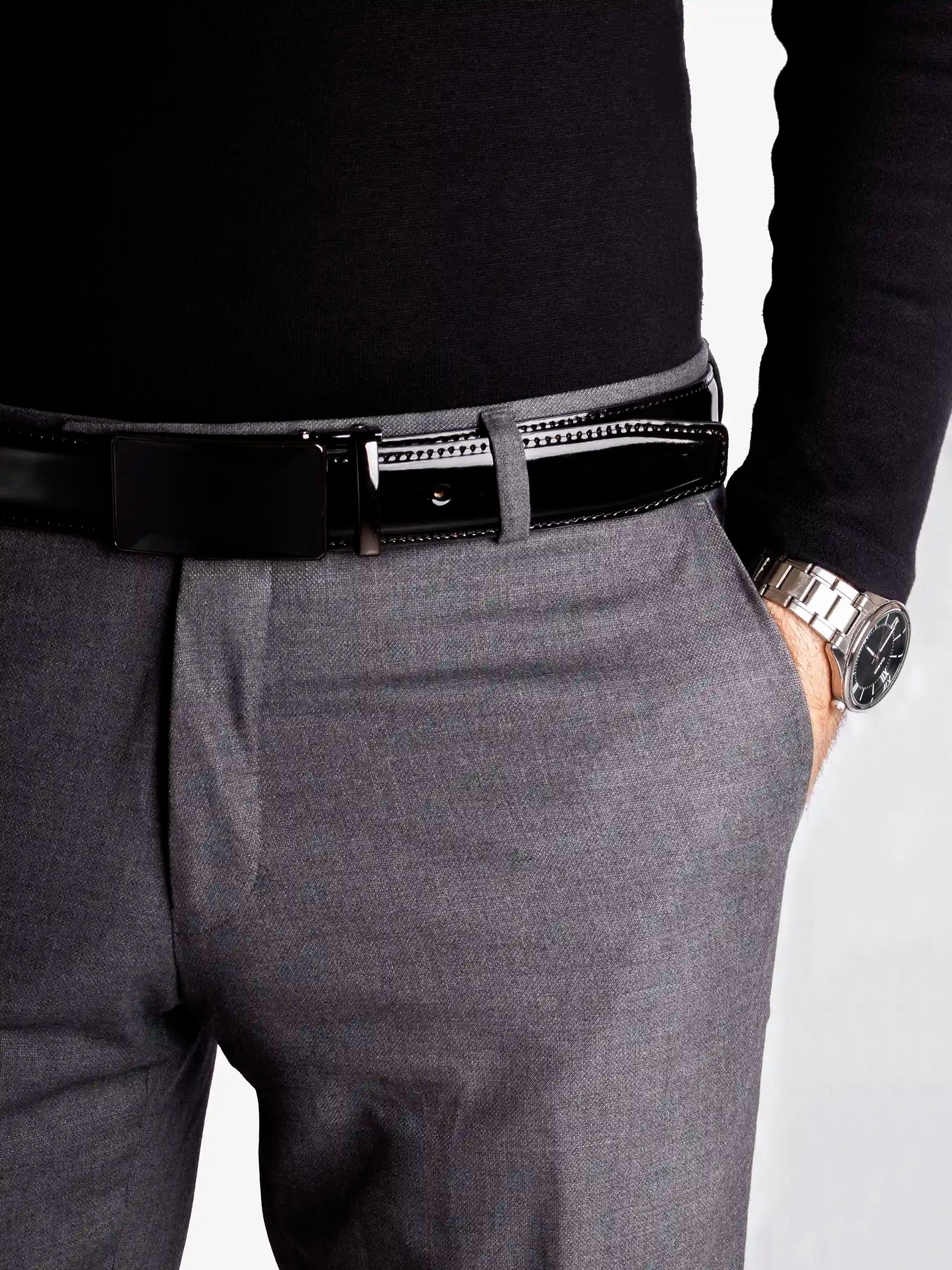 Boveado Classic Belt – Verne Black